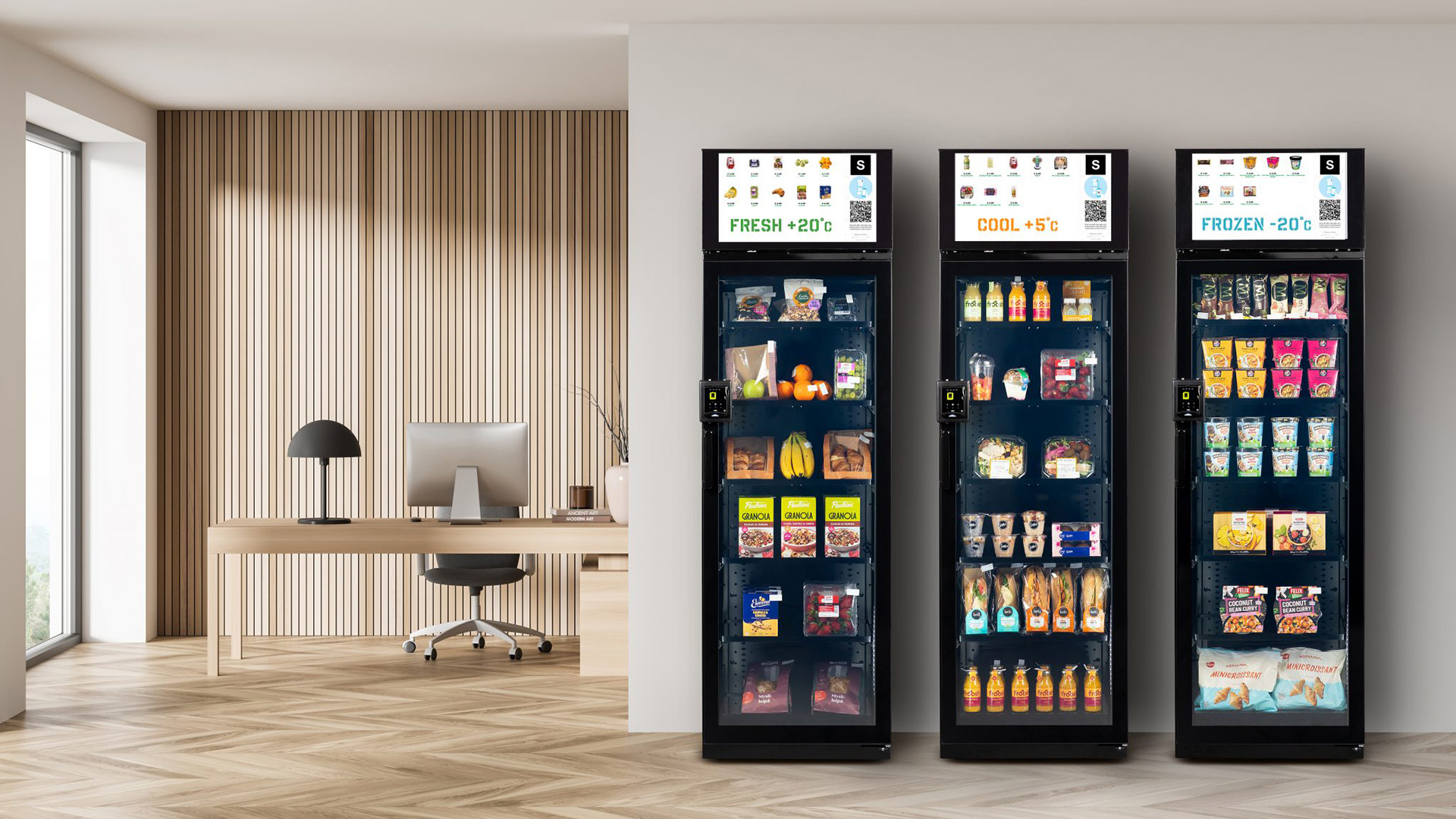 Moi Store smart shop at a workplace